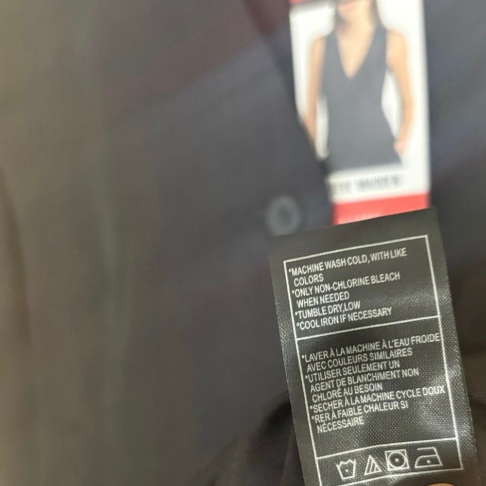 Steve‎ Madden Black Button Front Vest SIze XL - Picture 6 of 7